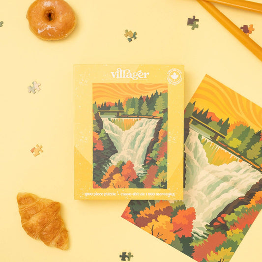 Villager Puzzles - Autumn Cascade | 1000-Piece Puzzle