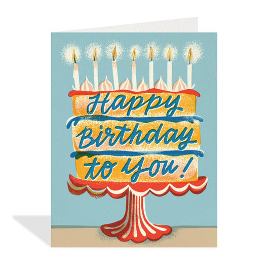 Halfpenny Postage - HAPPY BIRTHDAY TO YOU Card