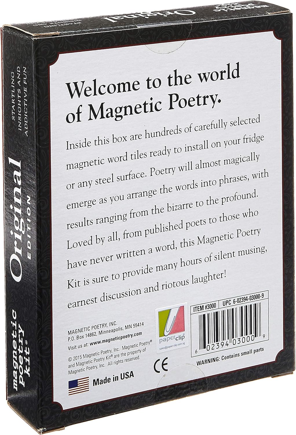 The Original - Magnetic Poetry Kit
