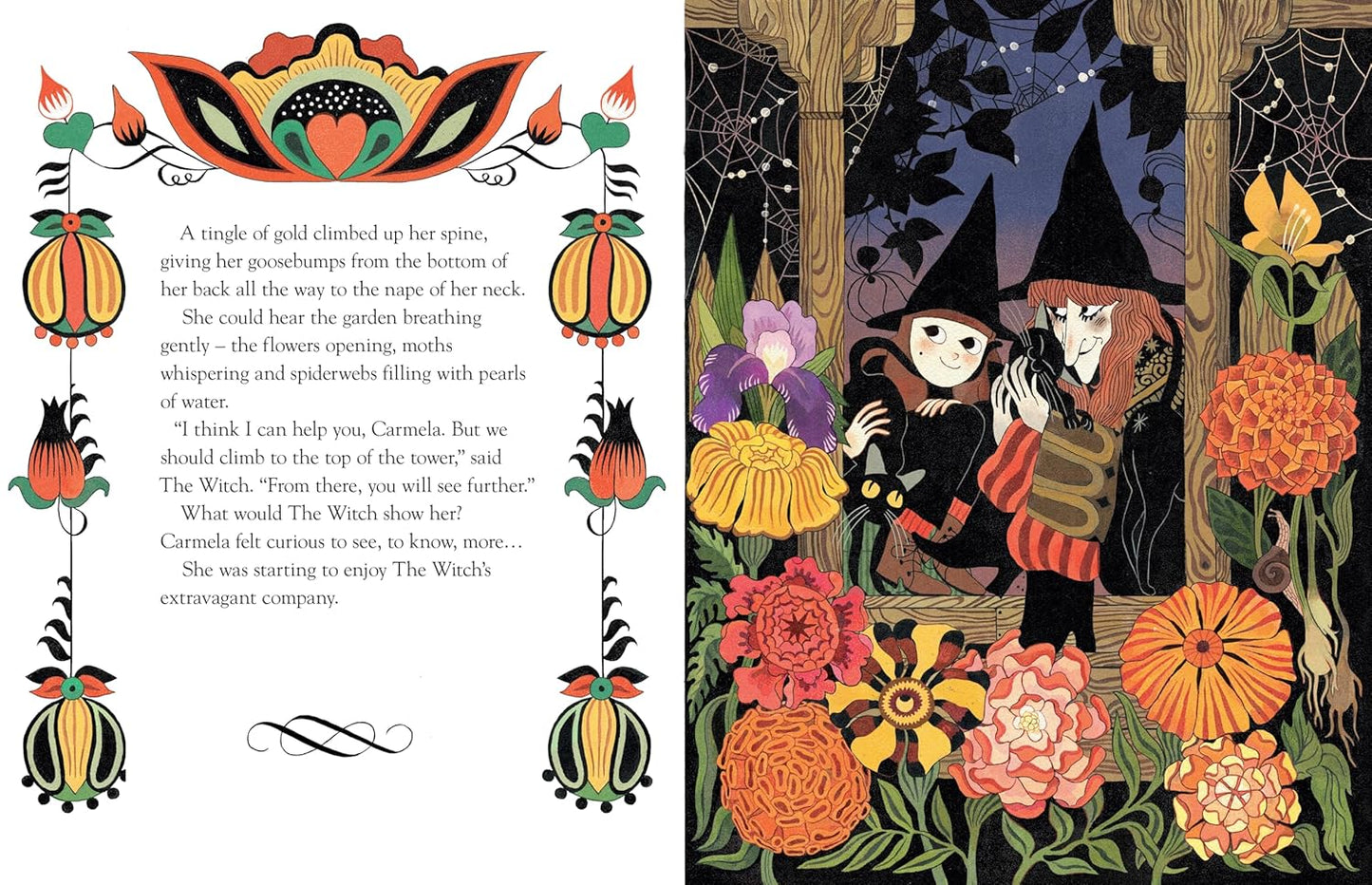 THE WITCH IN THE TOWER - Hardcover Picture Book