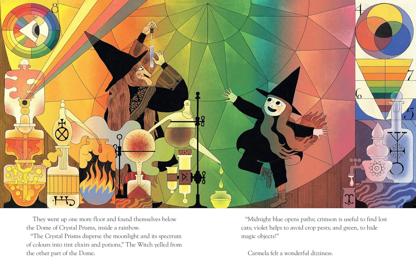 THE WITCH IN THE TOWER - Hardcover Picture Book