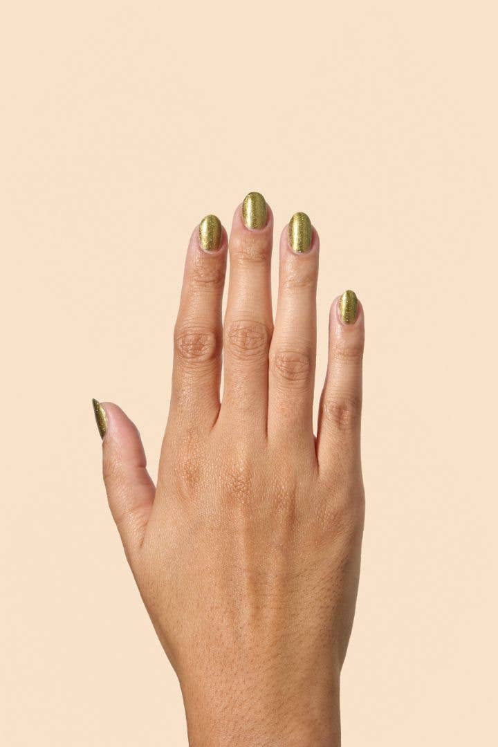 Happy Rudy - Holiday Rebel | Vegan Nail Polish | Green | Eco-Glitter