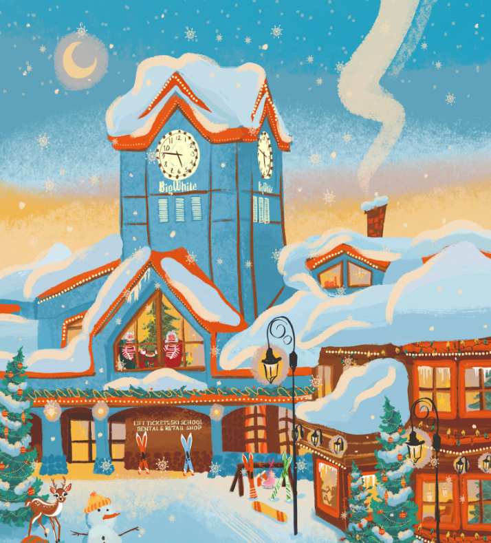 Villager Puzzles - Ski Resort | 1000-Piece Puzzle
