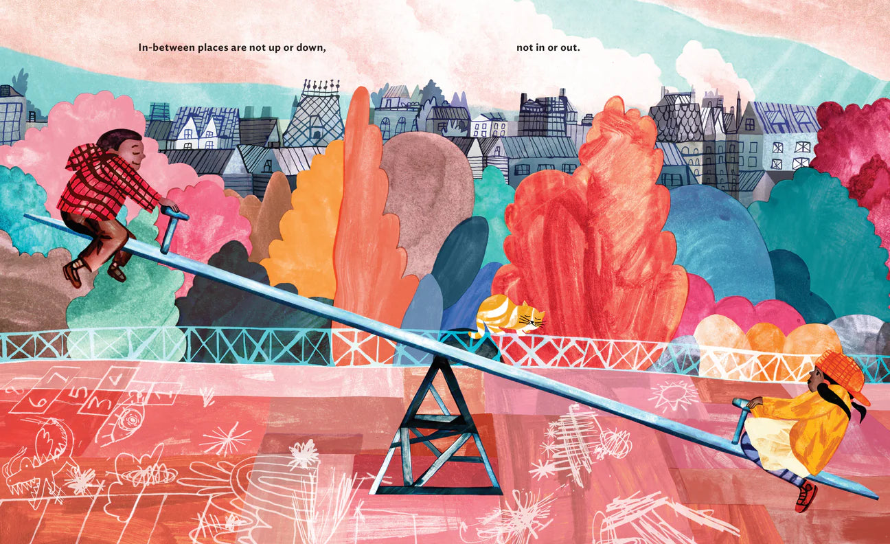 IN-BETWEEN PLACES - Hardcover Picture Book