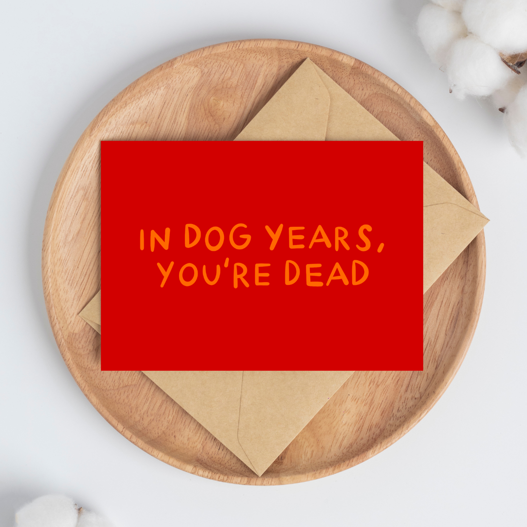 KÜKOO - IN DOG YEARS Card