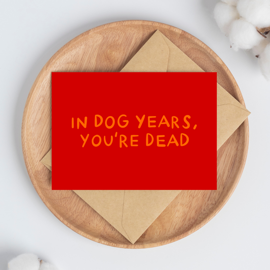 KÜKOO - IN DOG YEARS Card