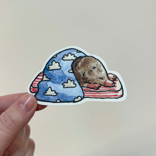 Critter Co. - SLEEPY MOLE Sticker