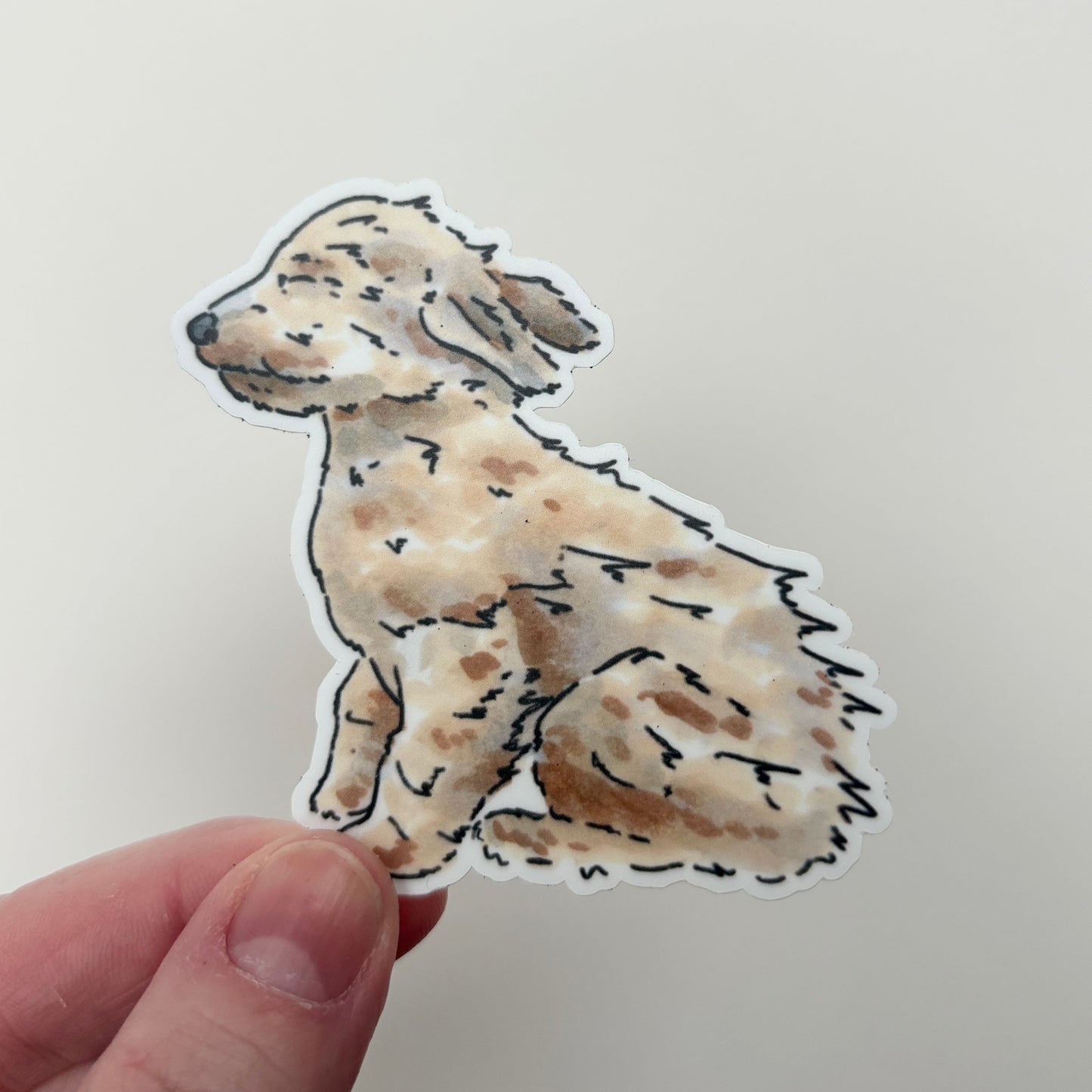 Critter Co. - WINDY PUPPY Sticker