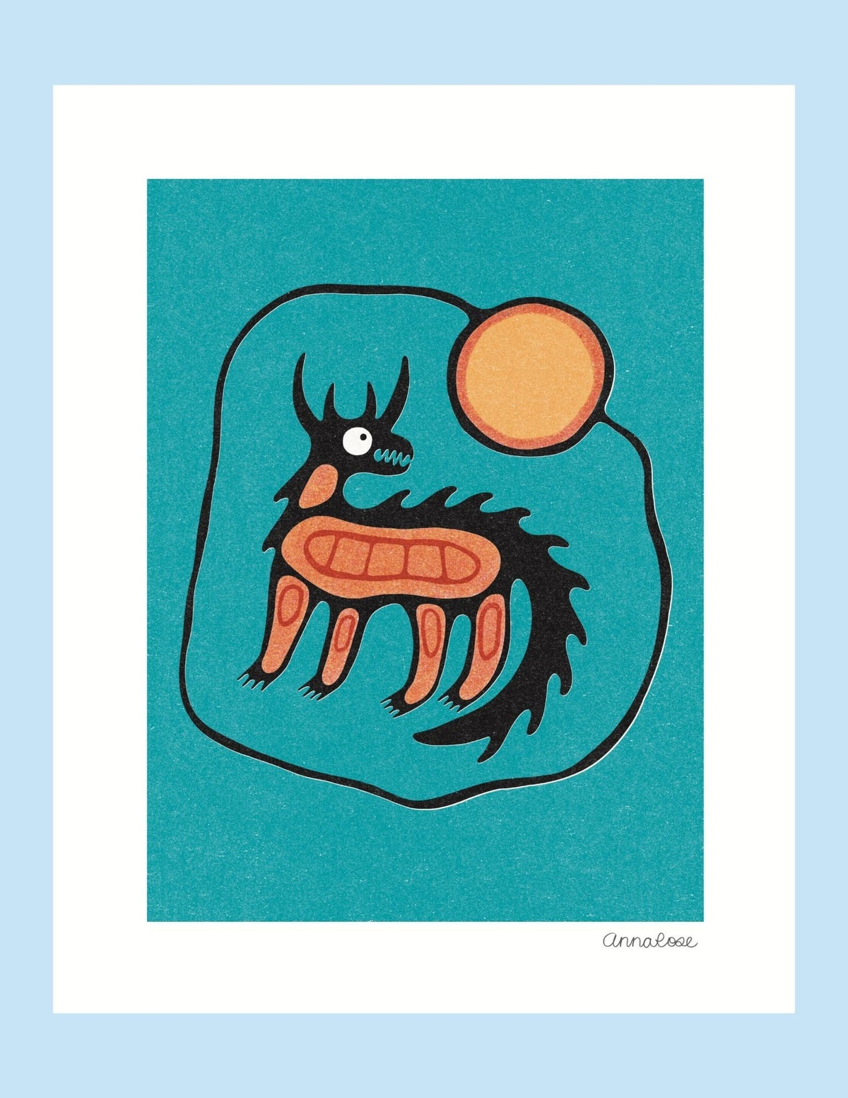 Anna Rose Artwork - Mishipeshu Print