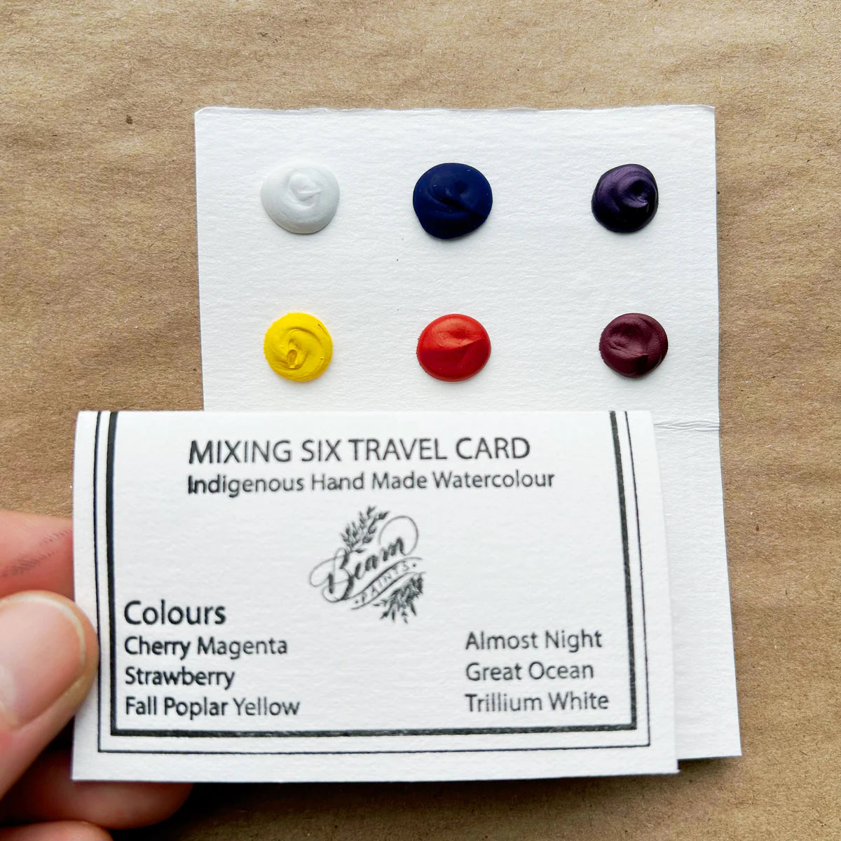 Beam Paints - TRAVEL/SAMPLE Cards