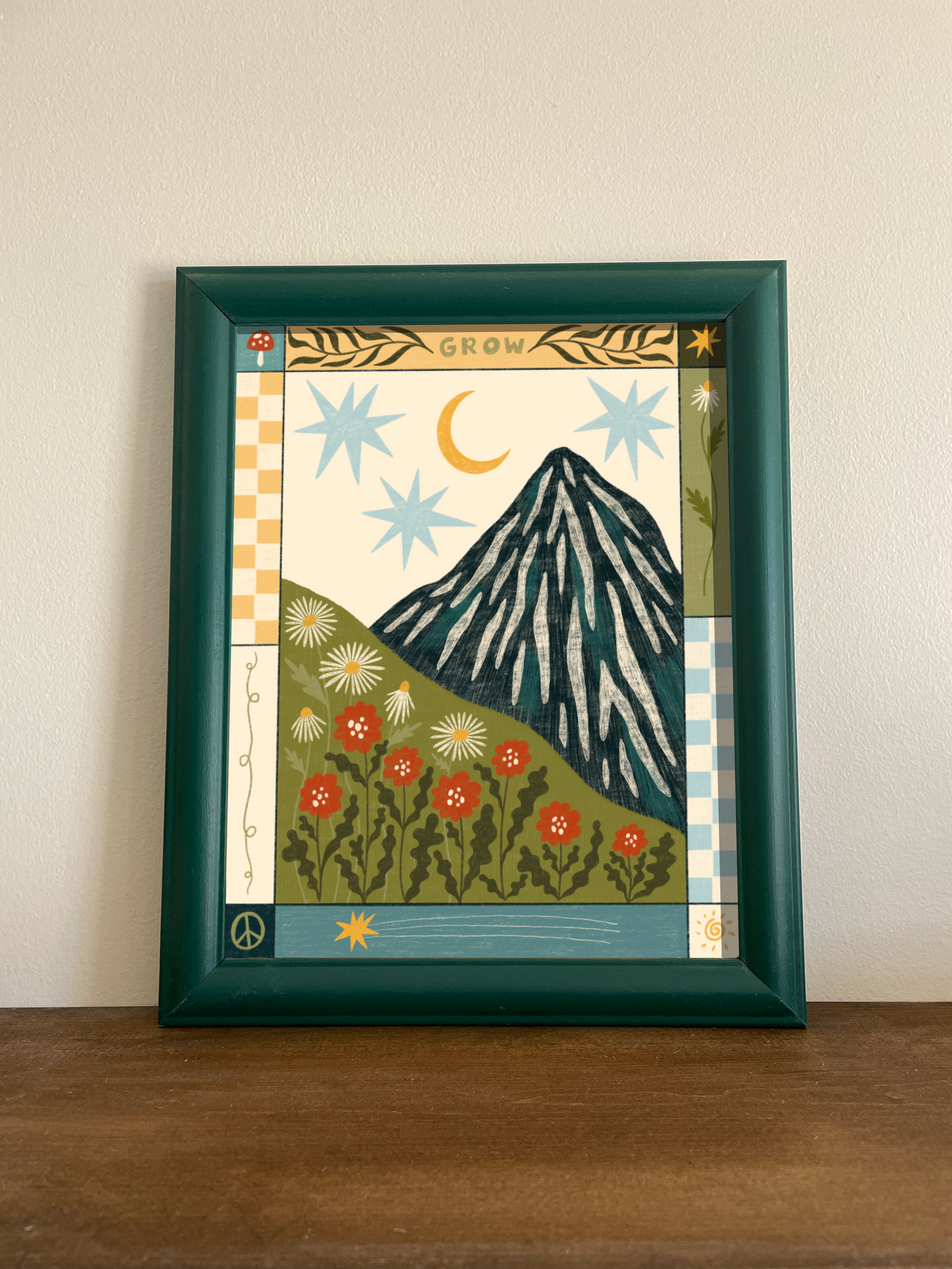 Away Designs - GROW Art Print