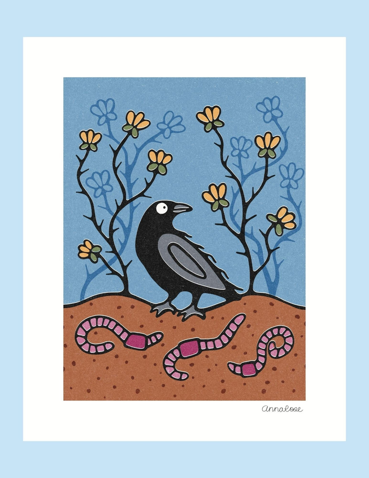 Anna Rose Artwork - Ziigwan Miijim Print