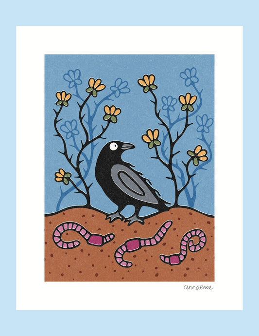 Anna Rose Artwork - Ziigwan Miijim Print