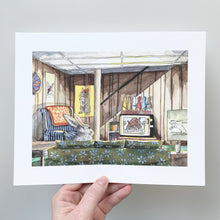 Critter Co. - BASEMENT BUNNY Print (8" X 10")