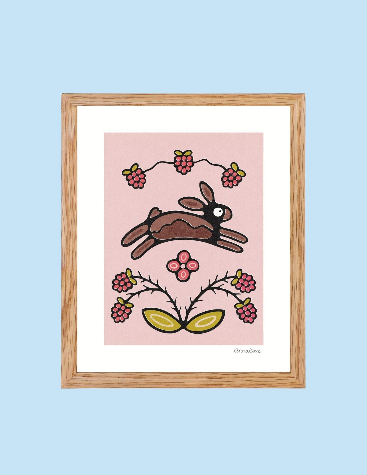 Anna Rose Artwork - Waabooz Print
