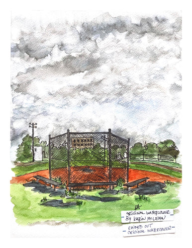 Karin McLean - RAINED OUT Original Artwork (9