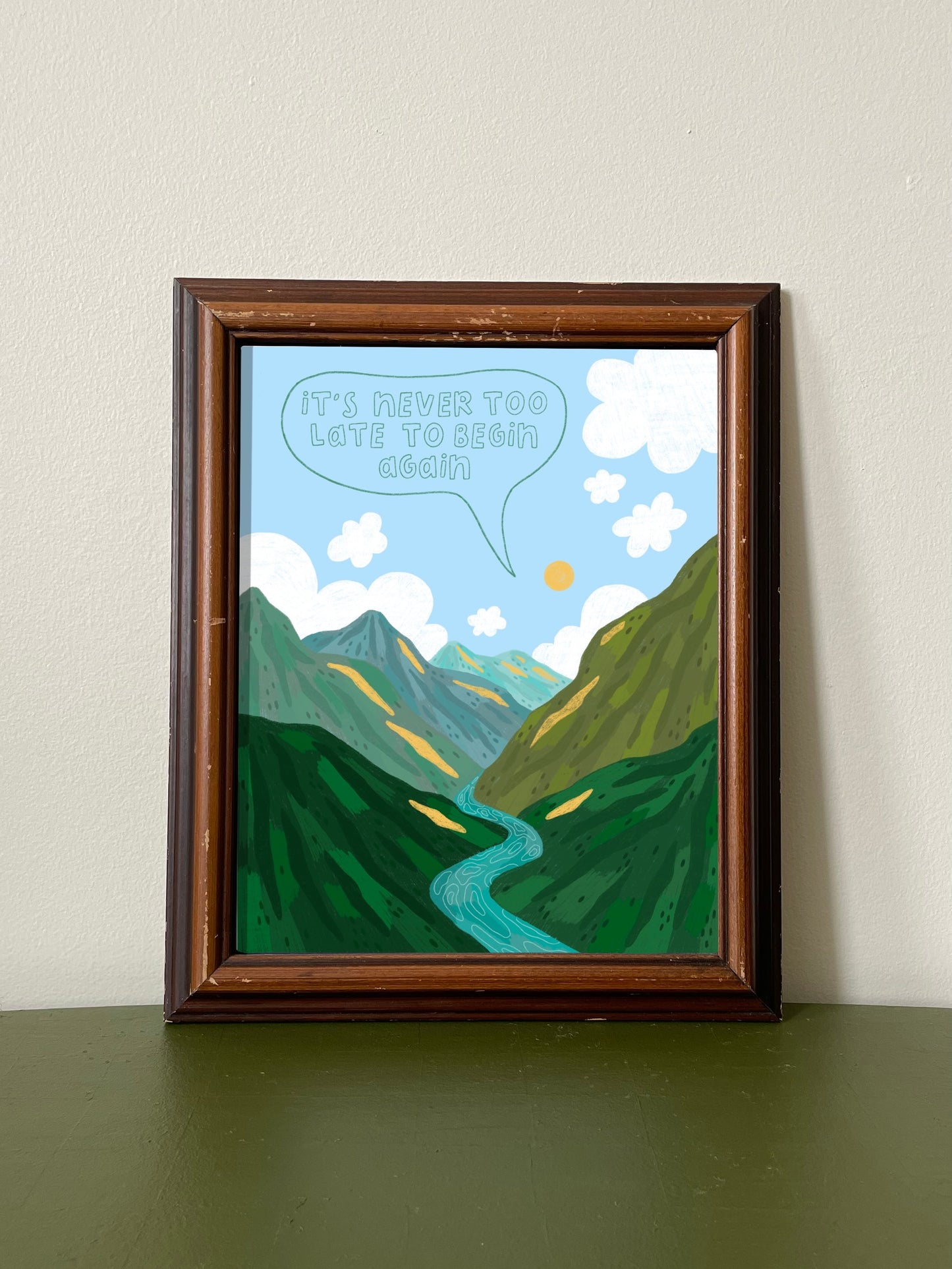 Away Designs - ALPINE Art Print