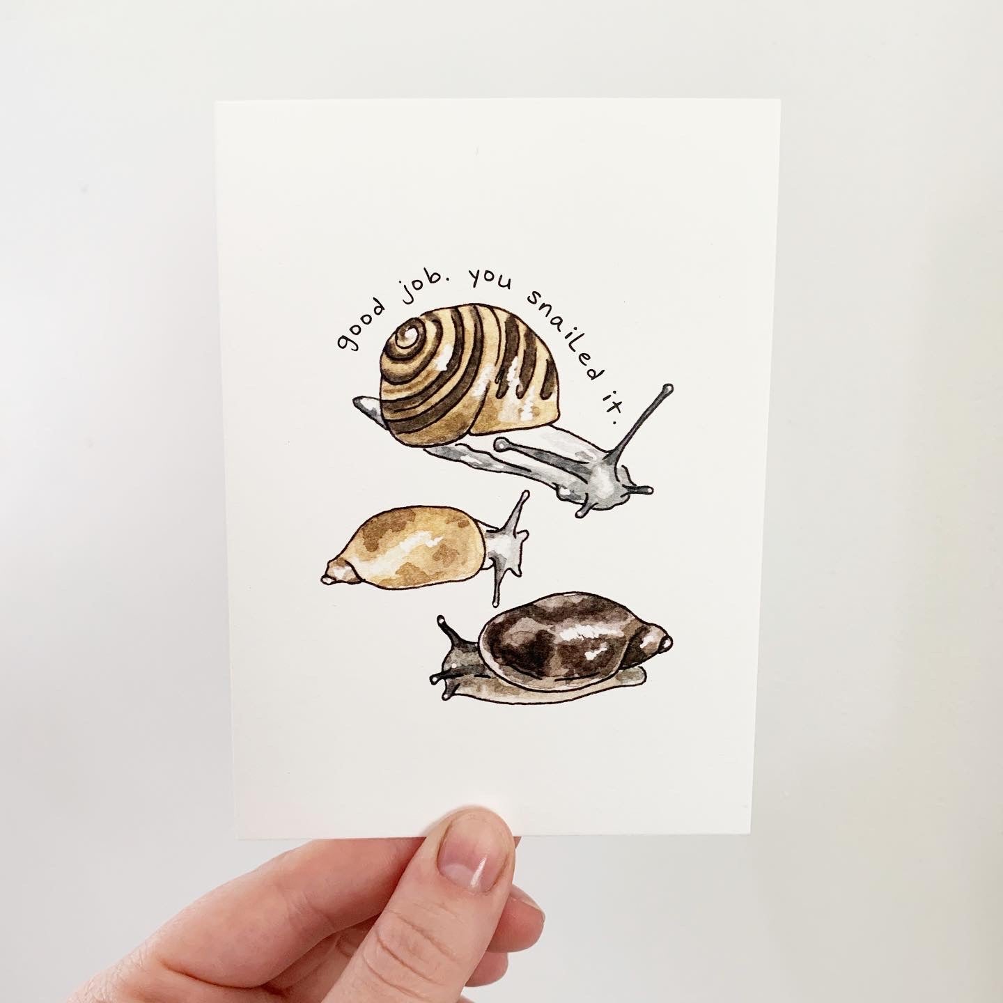 Critter Co. - YOU SNAILED IT Card