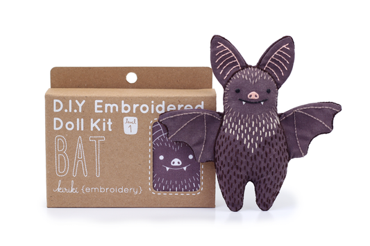 Kiriki Press - BAT Embroidery Kit (Level 1)