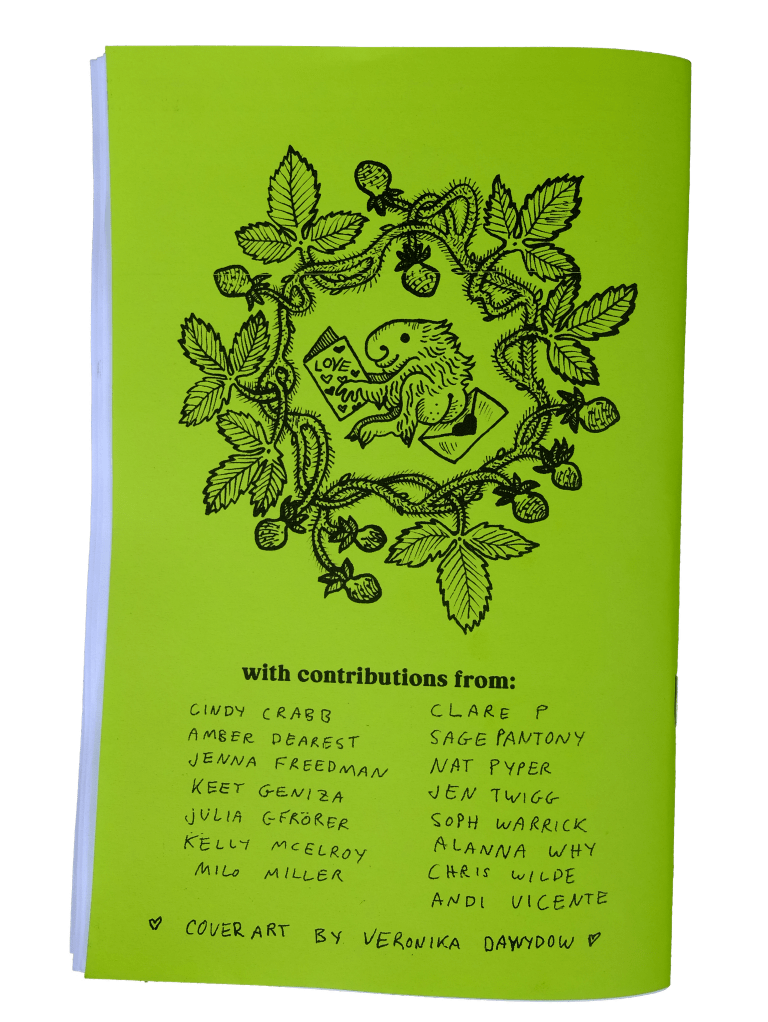 Sheer Spite Press - MAKING FRIENDS WITH ZINES Zine
