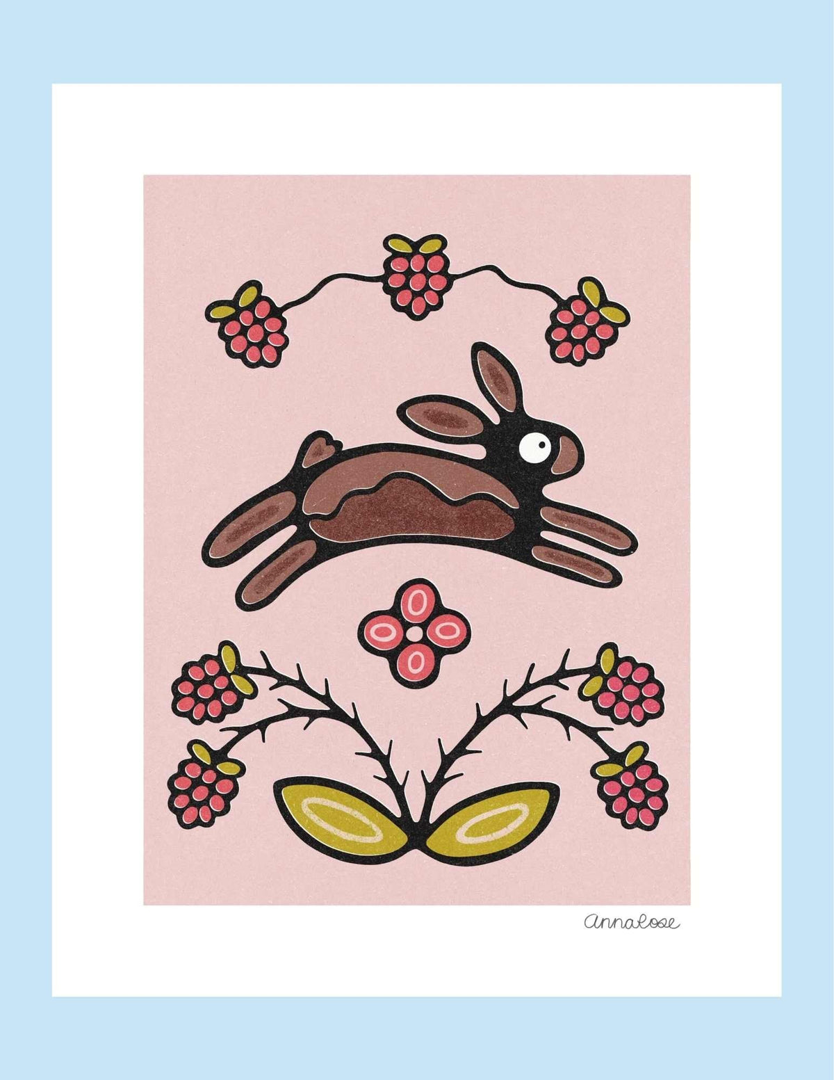 Anna Rose Artwork - Waabooz Print
