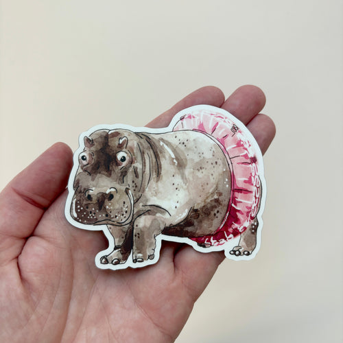 Critter Co. - DANCING HIPPO Magnet