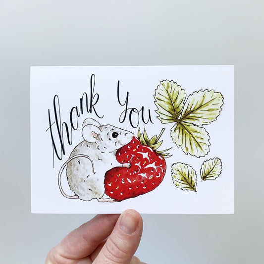 Critter Co. - THANK YOU MOUSE Card