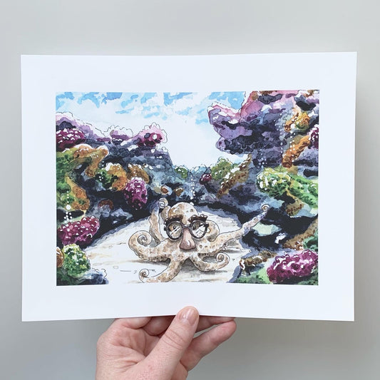 Critter Co. - MASTER OF DISGUISE Print (8" X 10")