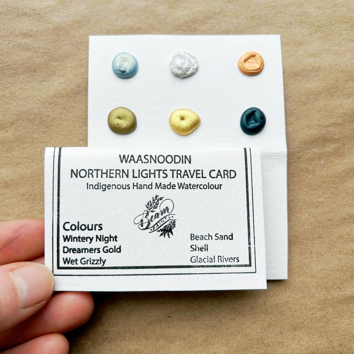 Beam Paints - TRAVEL/SAMPLE Cards