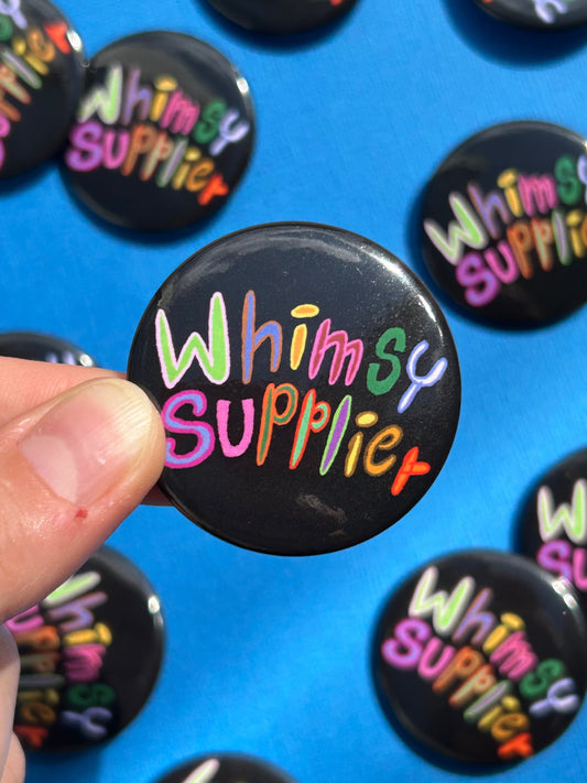 Rains Droplets - WHIMSY SUPPLIER Button