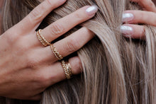 Feeding on Frost - Stackable Ring (14k Yellow Gold Filled)