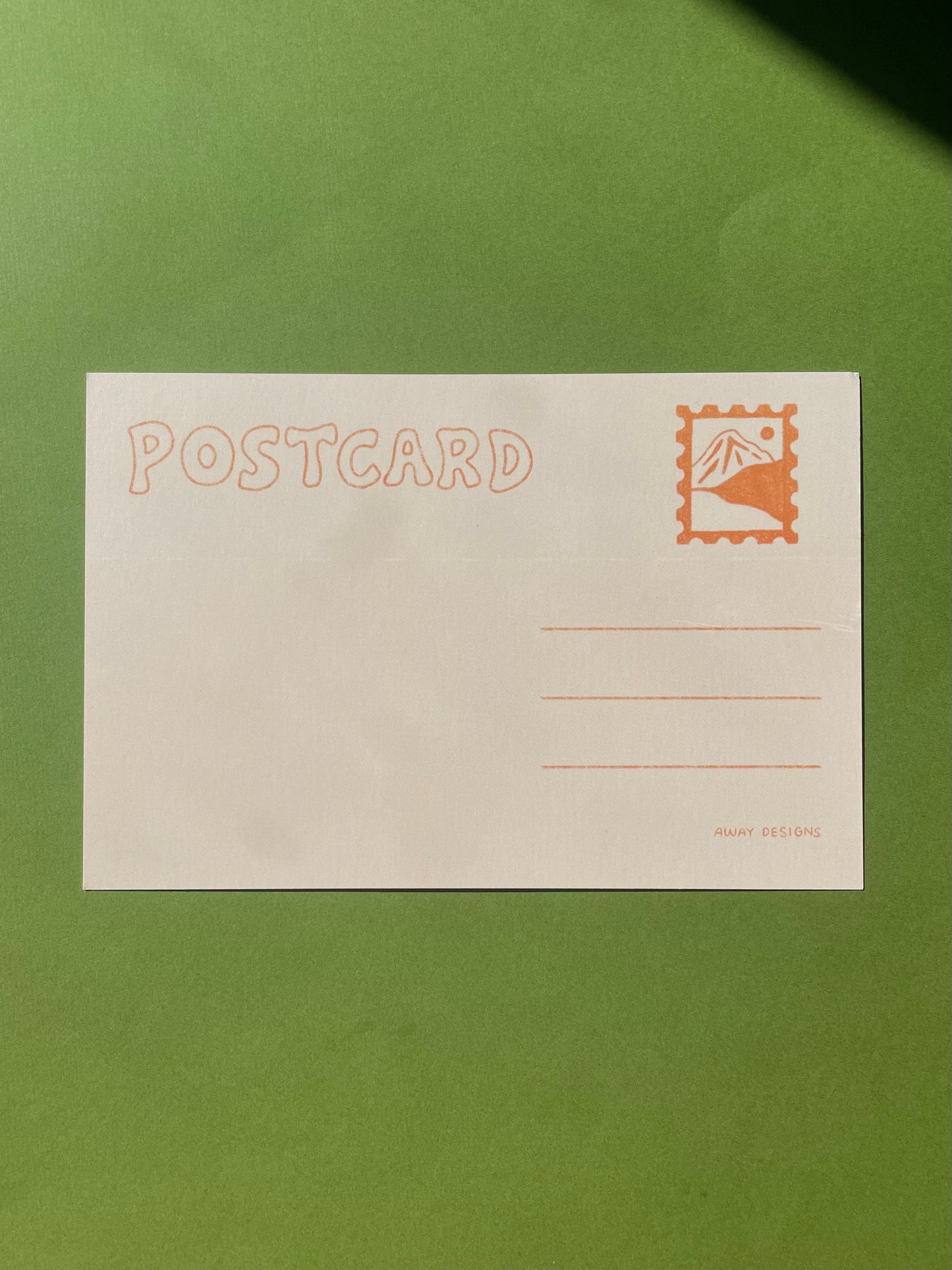 Away Designs - THIS MUST BE THE PLACE Postcard