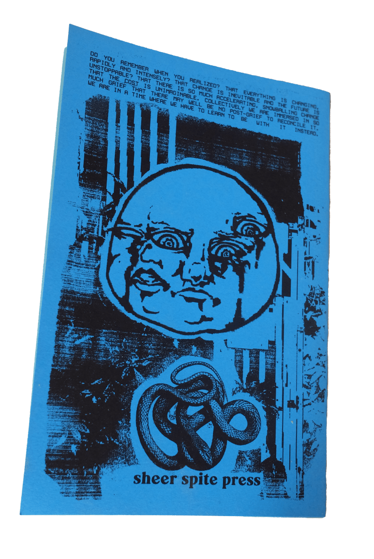 Sheer Spite Press - GRIEF CASTLE Zine