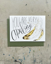 Critter Co. - “YOU ARE VERY APEELING” BANANA Card