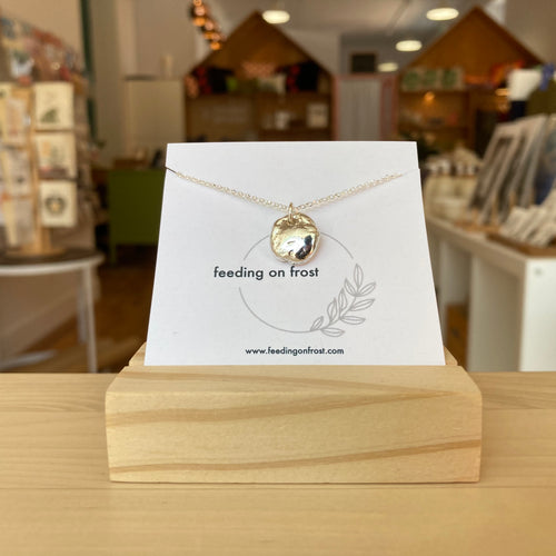 Feeding on Frost - Full Moon Necklace (Sterling Silver)