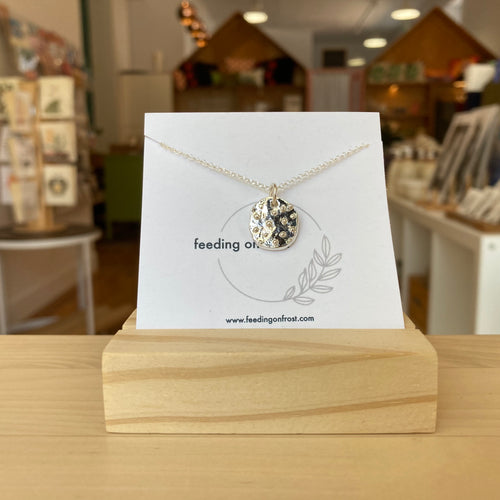 Feeding on Frost - Planet Necklace (Sterling Silver)