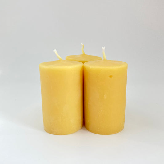 Pioneer Spirit - Dome Top Beeswax Pillars