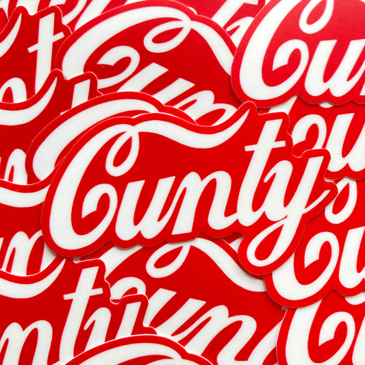 KÜKOO - CUNTY Sticker