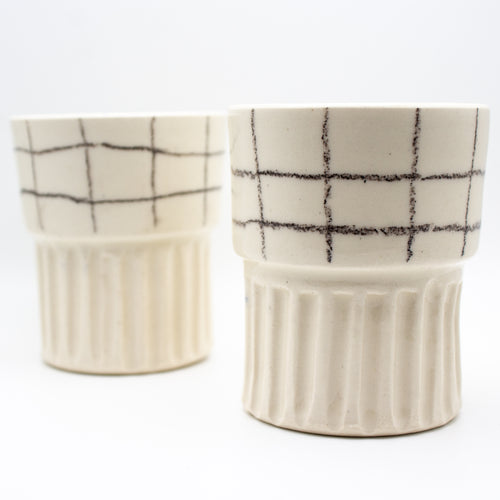 Graph paper Stacking Tumblers