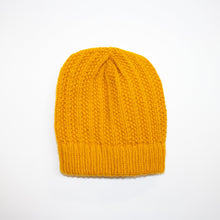 knitted hat - ribbed -solid colours