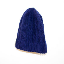 knitted hat - ribbed -solid colours