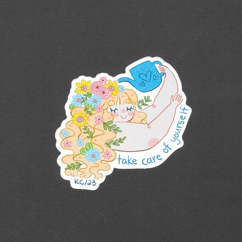 Katelynne Cagliostro - TAKE CARE OF YOURSELF Sticker