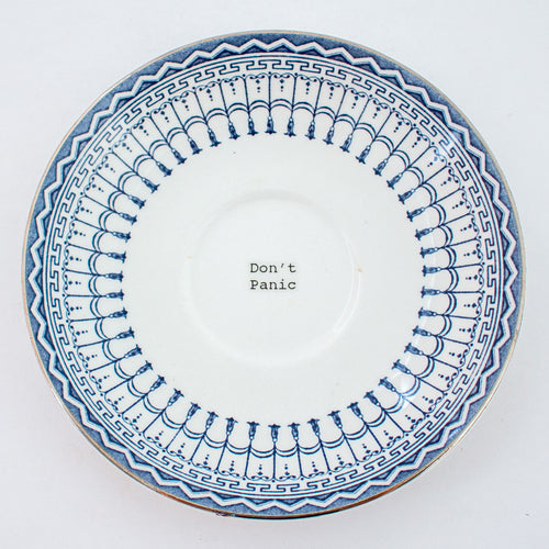 don't panic - decorative plate