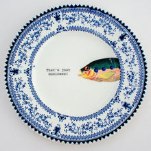 that's just business - decorative plate