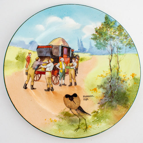 ugh, humans - decorative plate