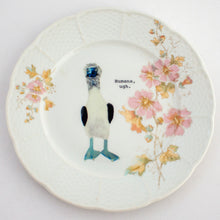 humans, ugh - decorative plate