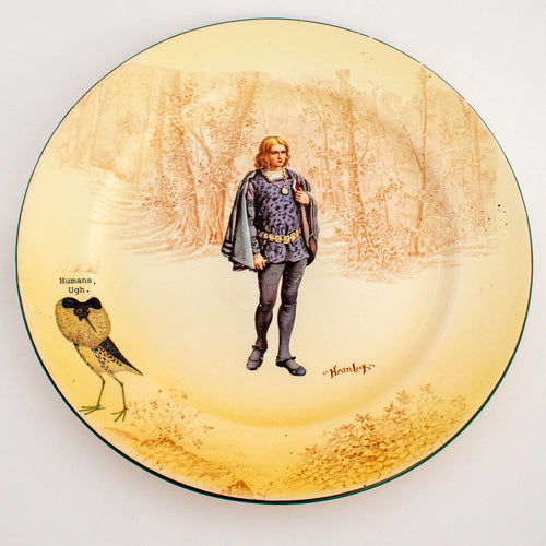 humans, ugh. - decorative plate (Hamlet)