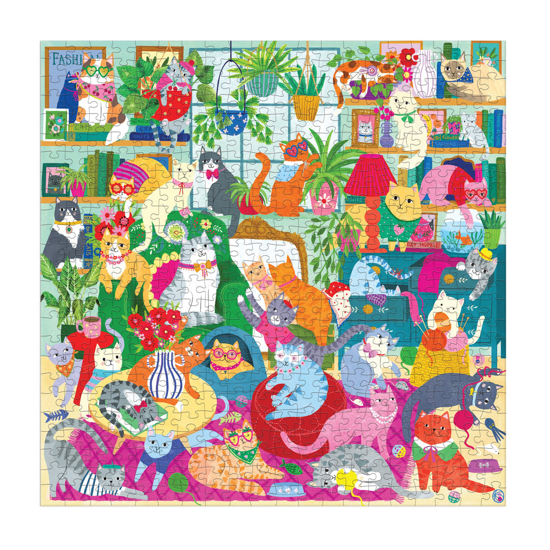 mudpuppy - CATURDAY AFTERNOON Puzzle (500-Pieces)