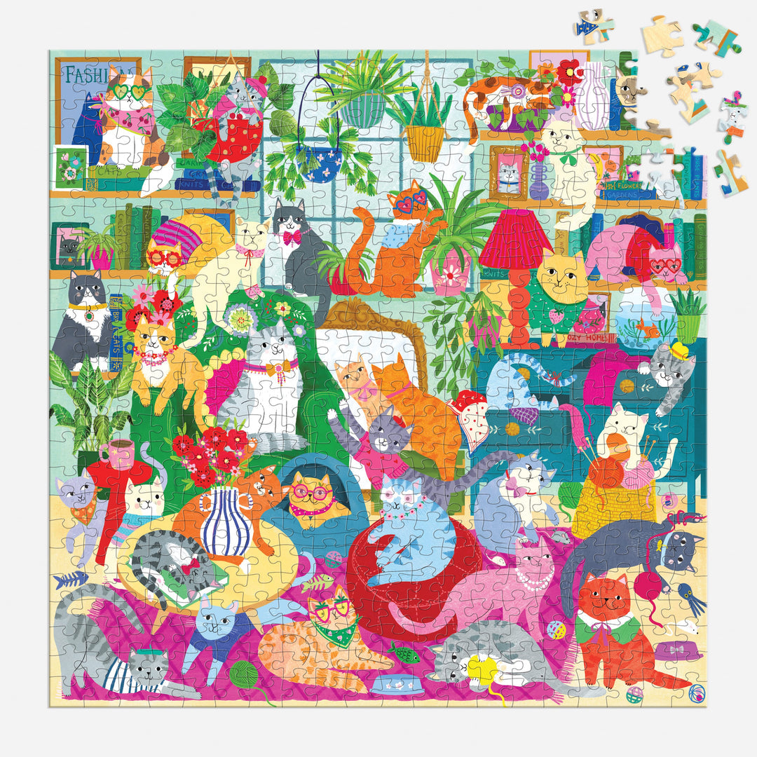 mudpuppy - CATURDAY AFTERNOON Puzzle (500-Pieces)