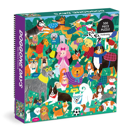 mudpuppy - DOGGONE DAYS Puzzle (500-Pieces)